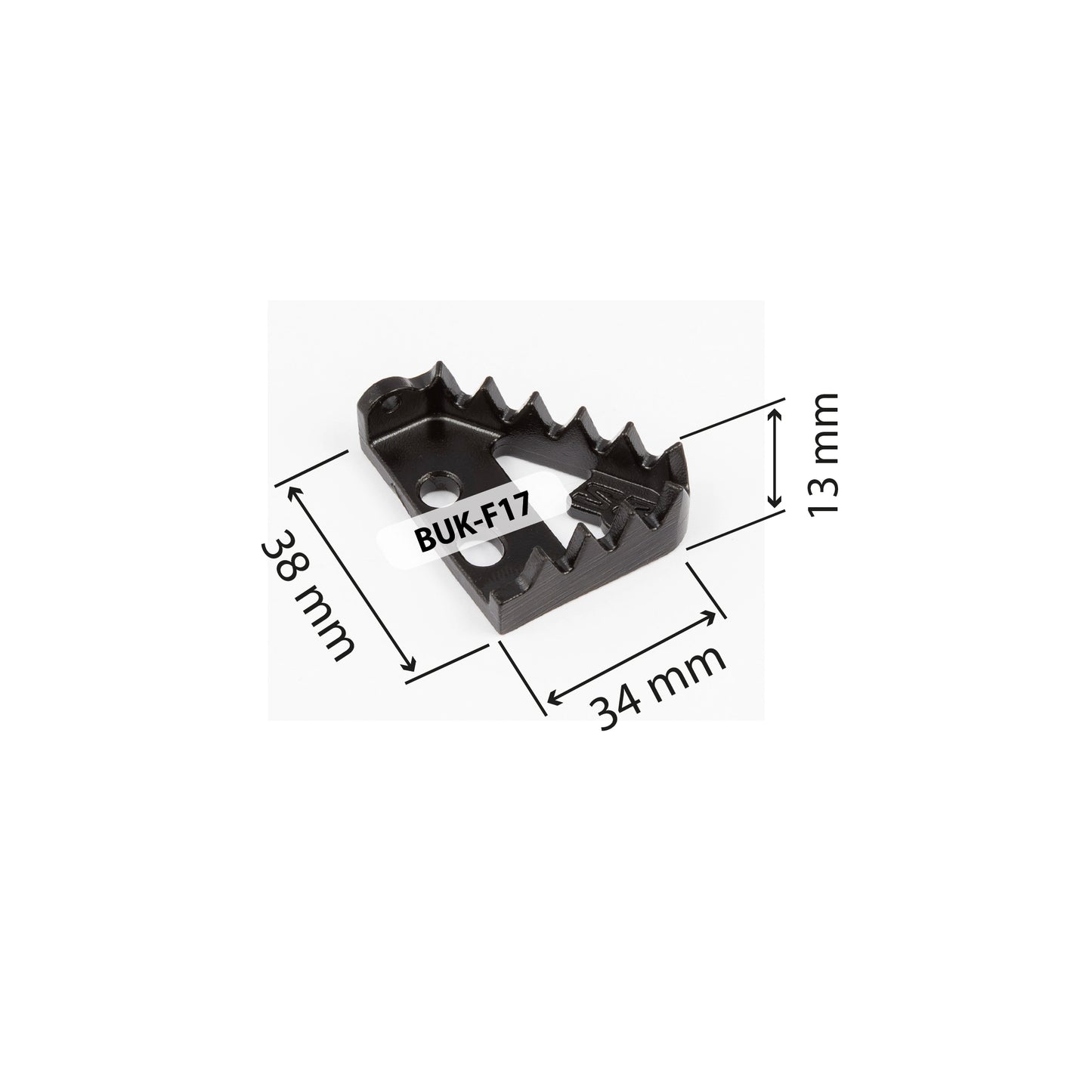 S3 BRAKE PEDAL PUNK S3 BLACK