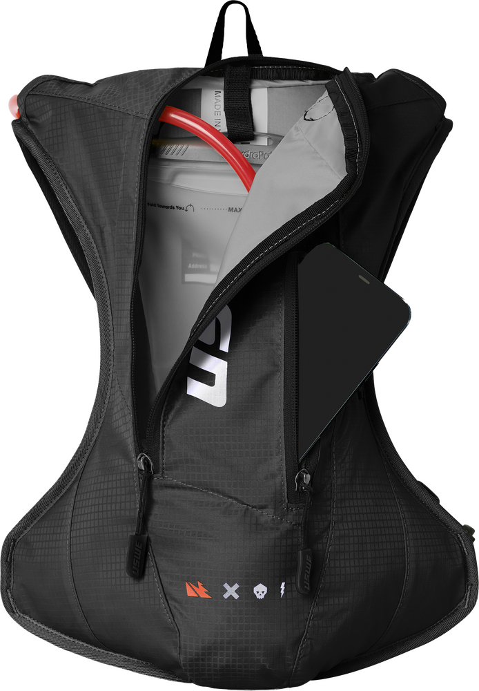 OUTLANDER 4L Moto Hydration Pack - Black