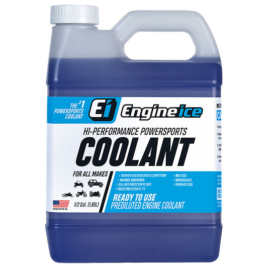 Engine Ice Hi-Performance Motorcycle Coolant + Antifreeze