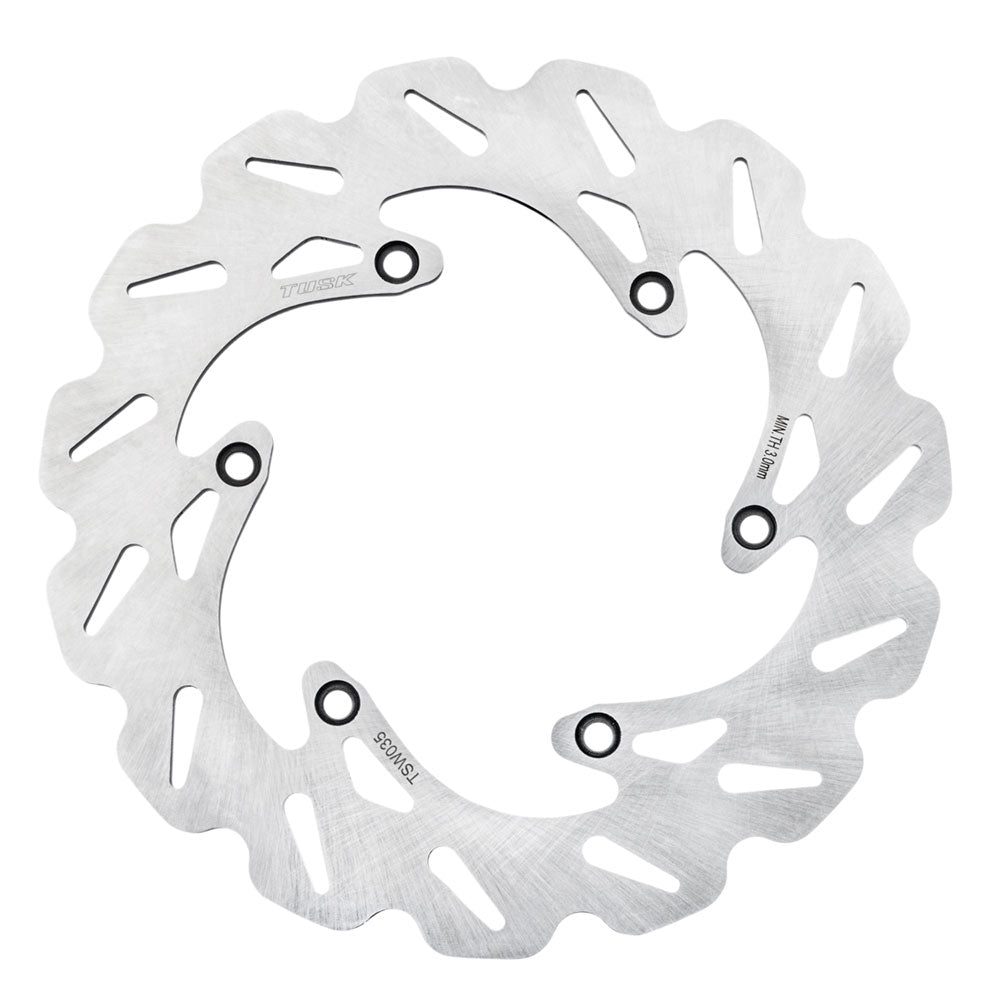 Tusk Stainless Steel Typhoon Brake Rotor, Rear TSW035