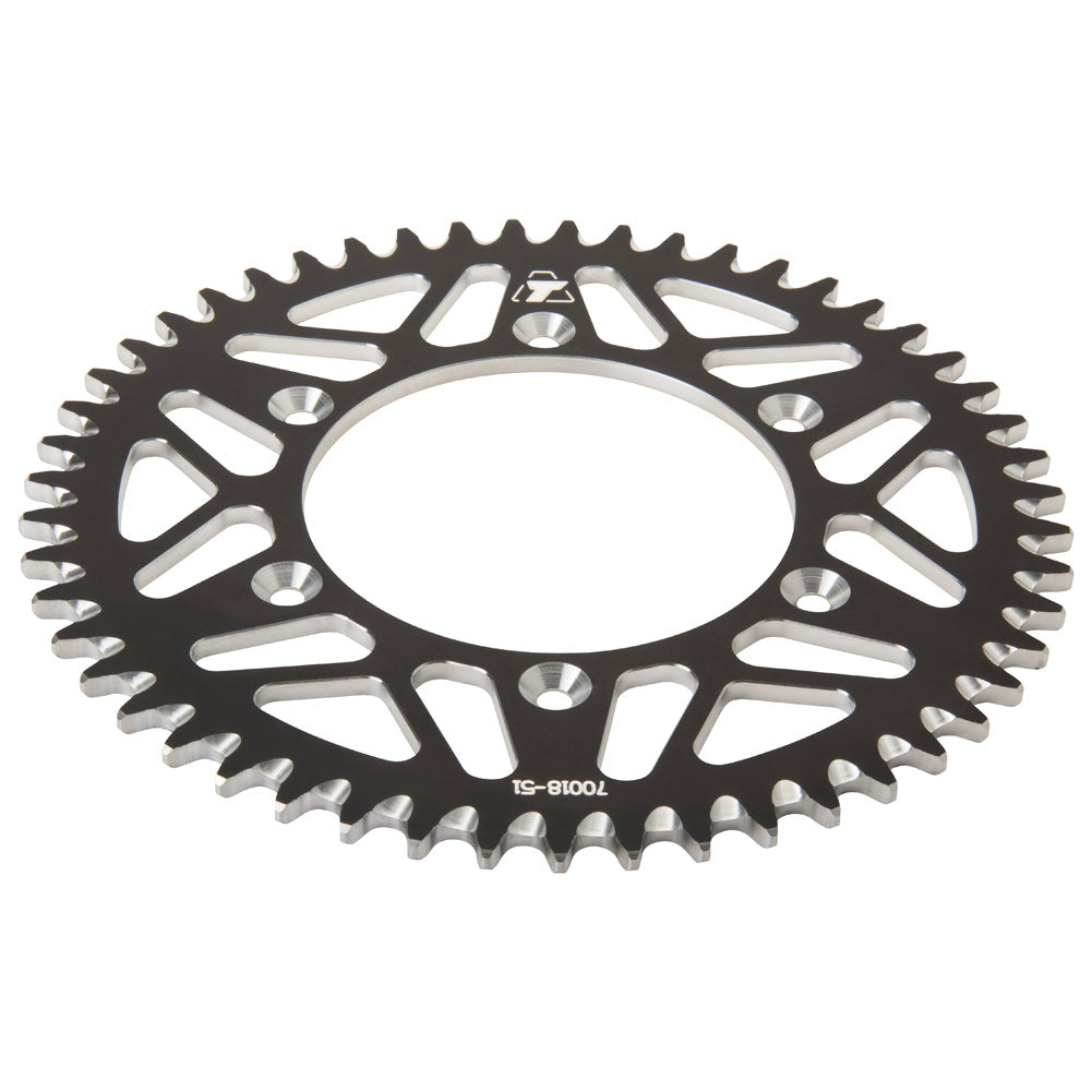Tusk Rear Aluminum Sprocket 51 Tooth Black