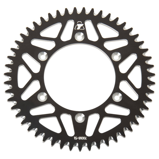 Tusk Rear Aluminum Sprocket 51 Tooth Black