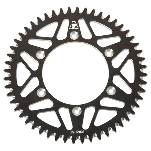 Tusk Rear Aluminum Sprocket 52 Tooth Black